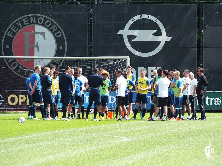 Maandagochtend training