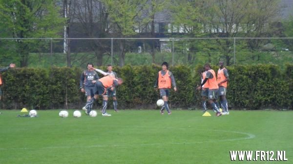 Feyenoord training 16-4-2011