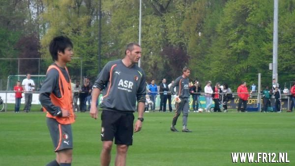 Feyenoord training 16-4-2011