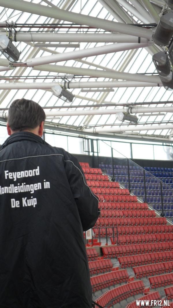 exclusieve rondleiding over het veld.