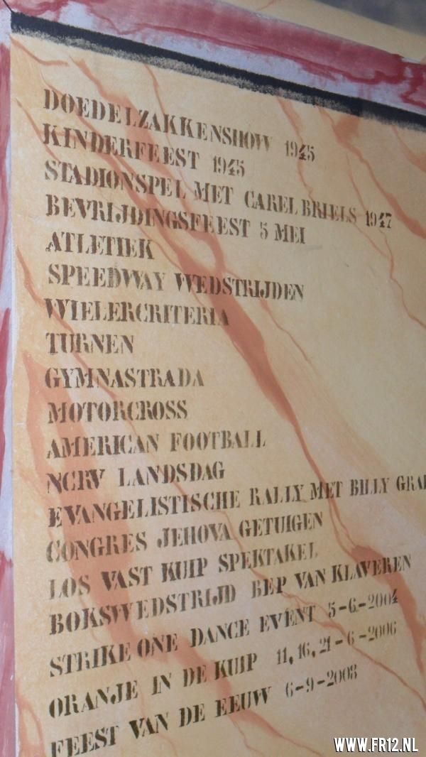 exclusieve rondleiding over het veld.