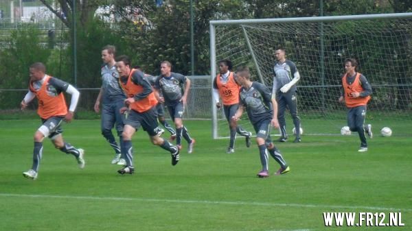 Feyenoord training 16-4-2011
