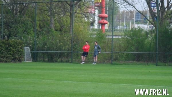 Feyenoord training 16-4-2011
