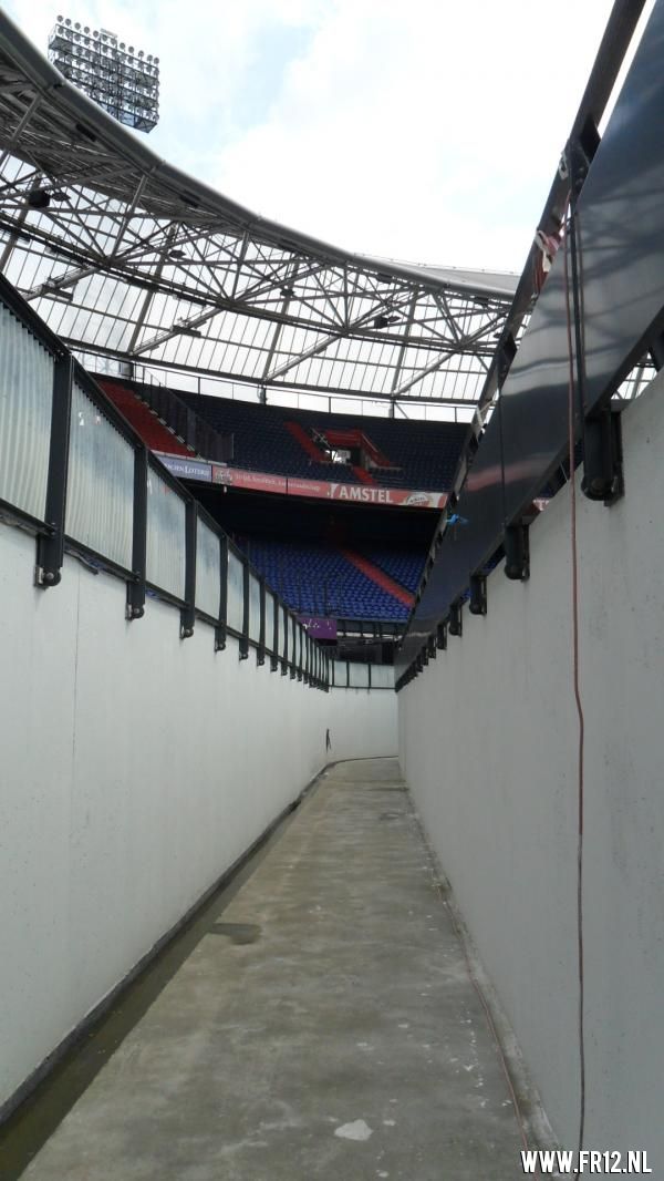 exclusieve rondleiding over het veld.