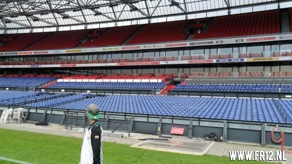 exclusieve rondleiding over het veld.