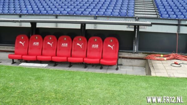 exclusieve rondleiding over het veld.