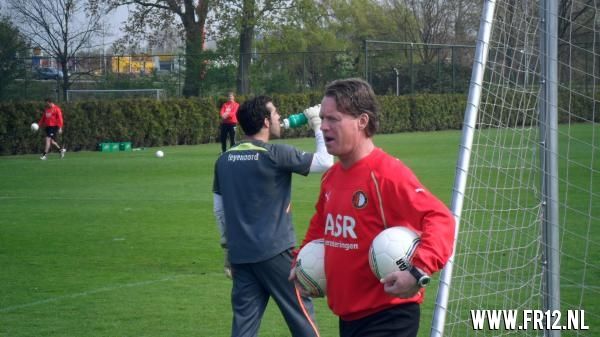 Feyenoord training 16-4-2011