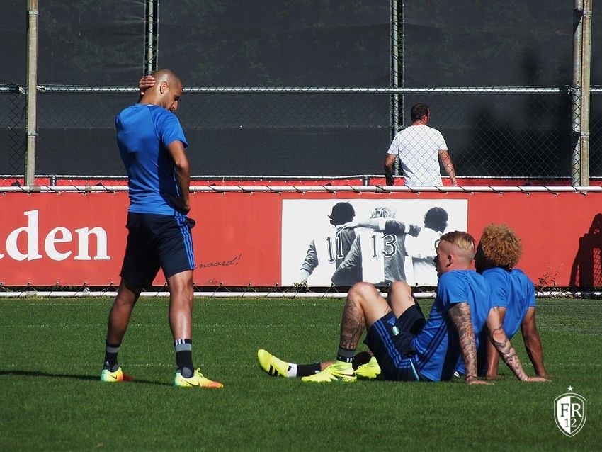 Maandagochtend training