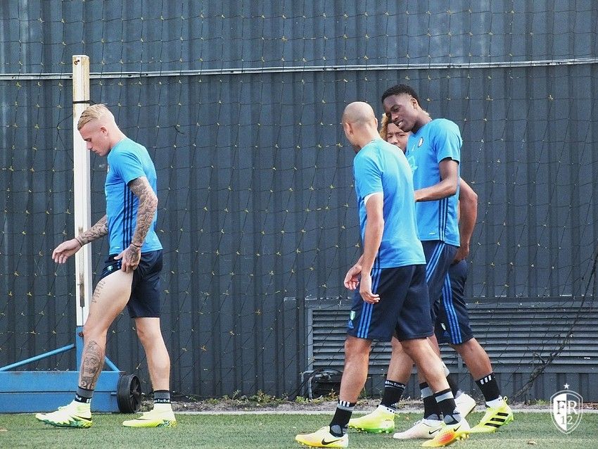 Maandagochtend training