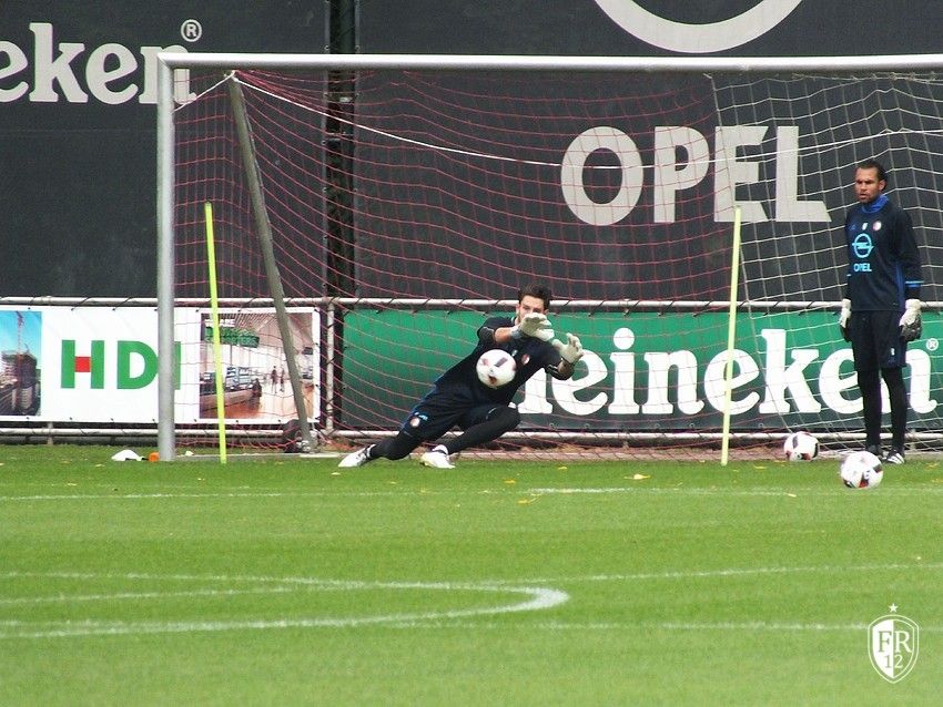 Dinsdagochtend training