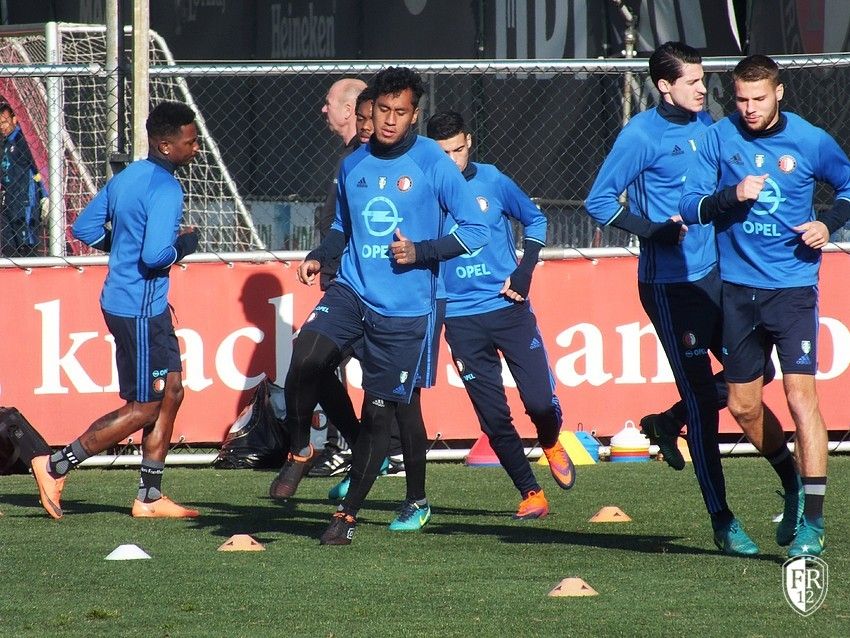 Laatste openbare training voor Zorya - Feyenoord