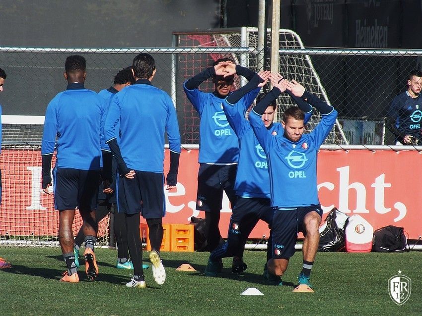 Laatste openbare training voor Zorya - Feyenoord