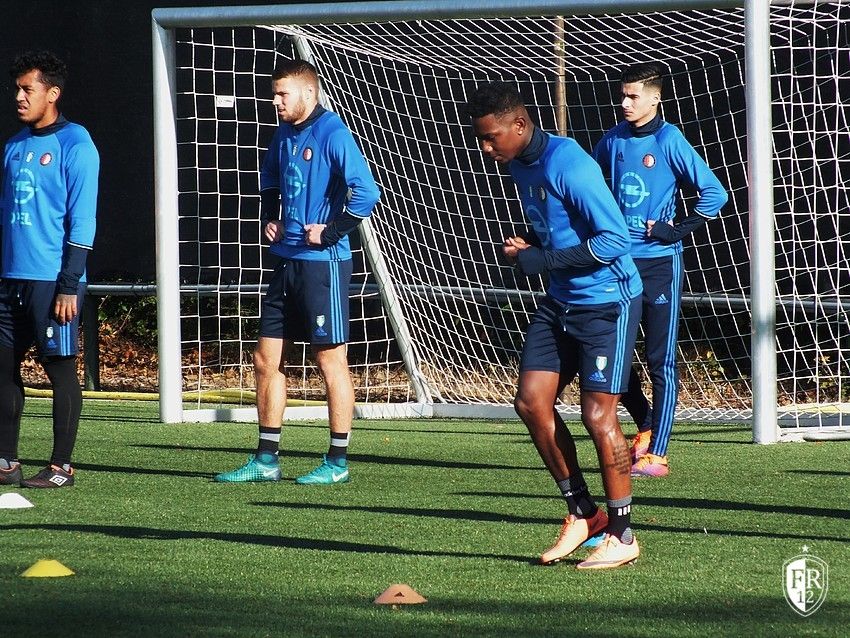 Laatste openbare training voor Zorya - Feyenoord