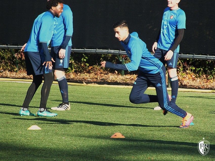 Laatste openbare training voor Zorya - Feyenoord