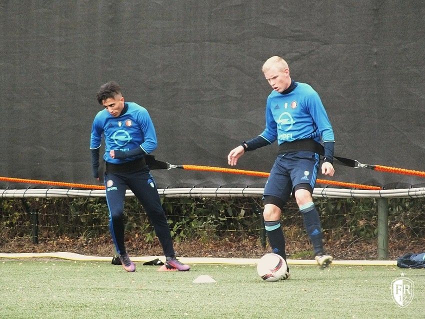 Maandagochtend training
