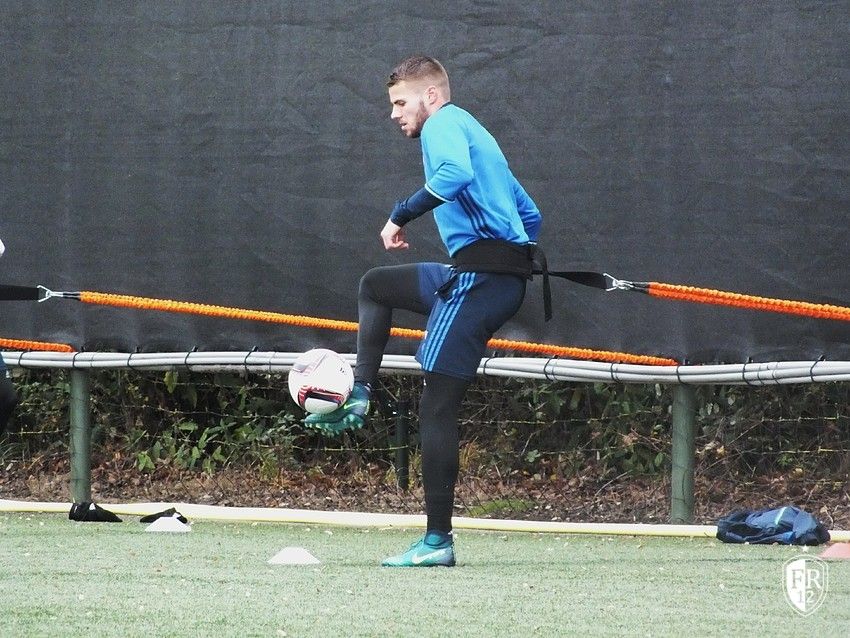 Maandagochtend training
