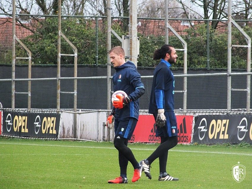 Maandagochtend training