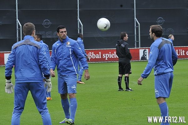 Ochtend training maandag 14-10-2013