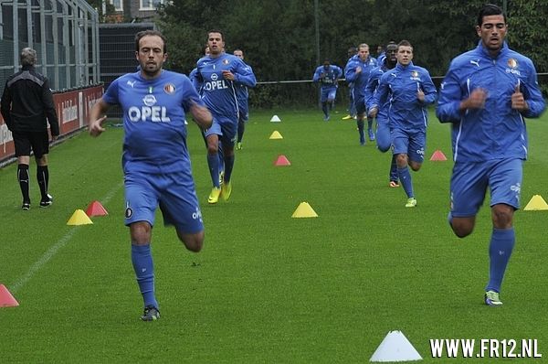 Ochtend training maandag 14-10-2013