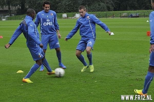 Ochtend training maandag 14-10-2013