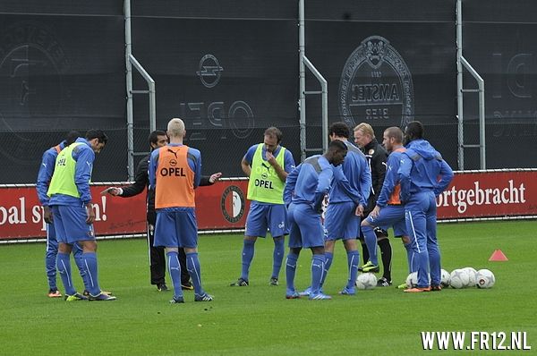 Ochtend training maandag 14-10-2013