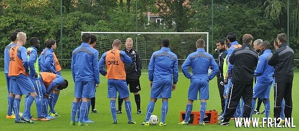 Ochtend training maandag 14-10-2013