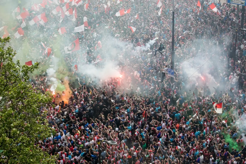 Samenvatting huldiging Feyenoord op de Coolsingel