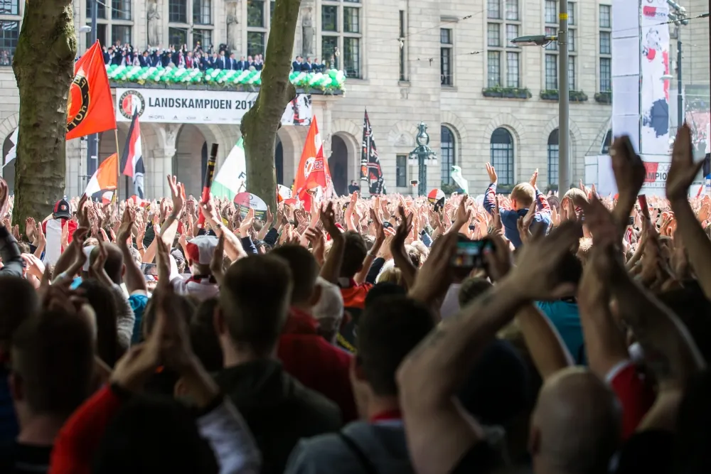 Samenvatting huldiging Feyenoord op de Coolsingel