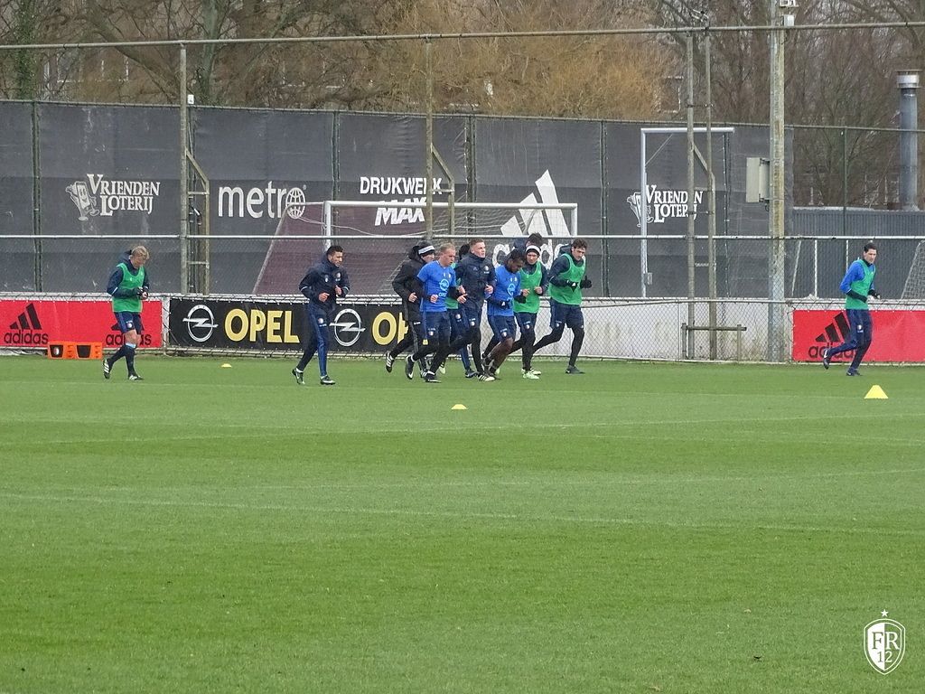 Training woensdag 11 januari