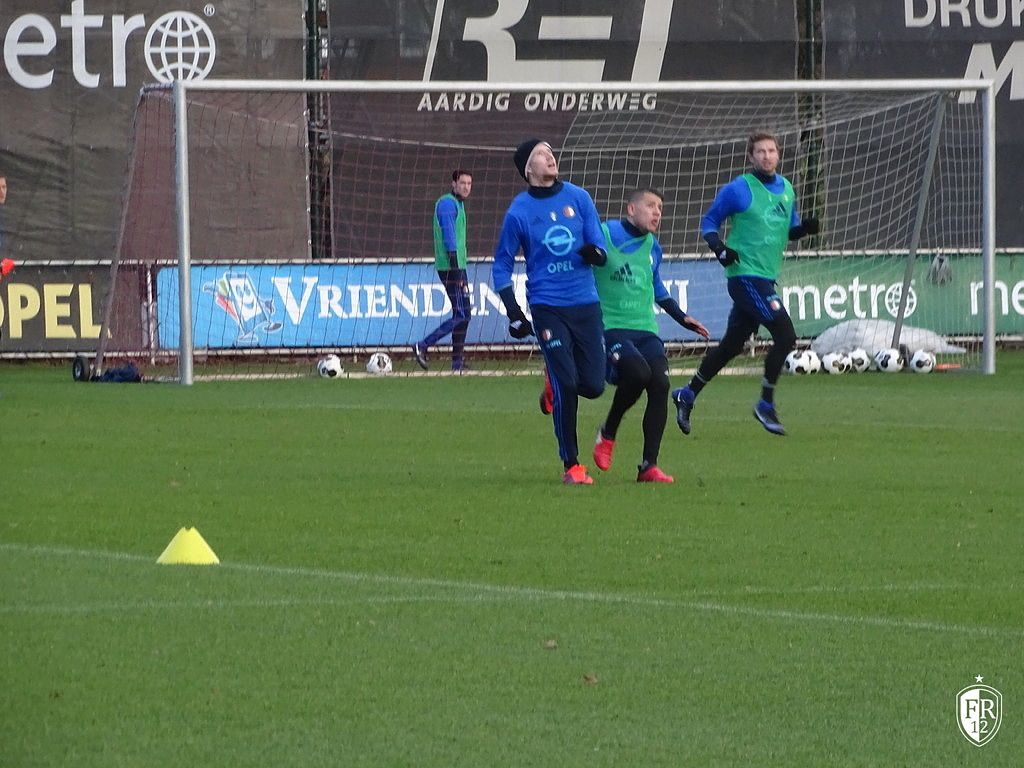 Training woensdag 11 januari