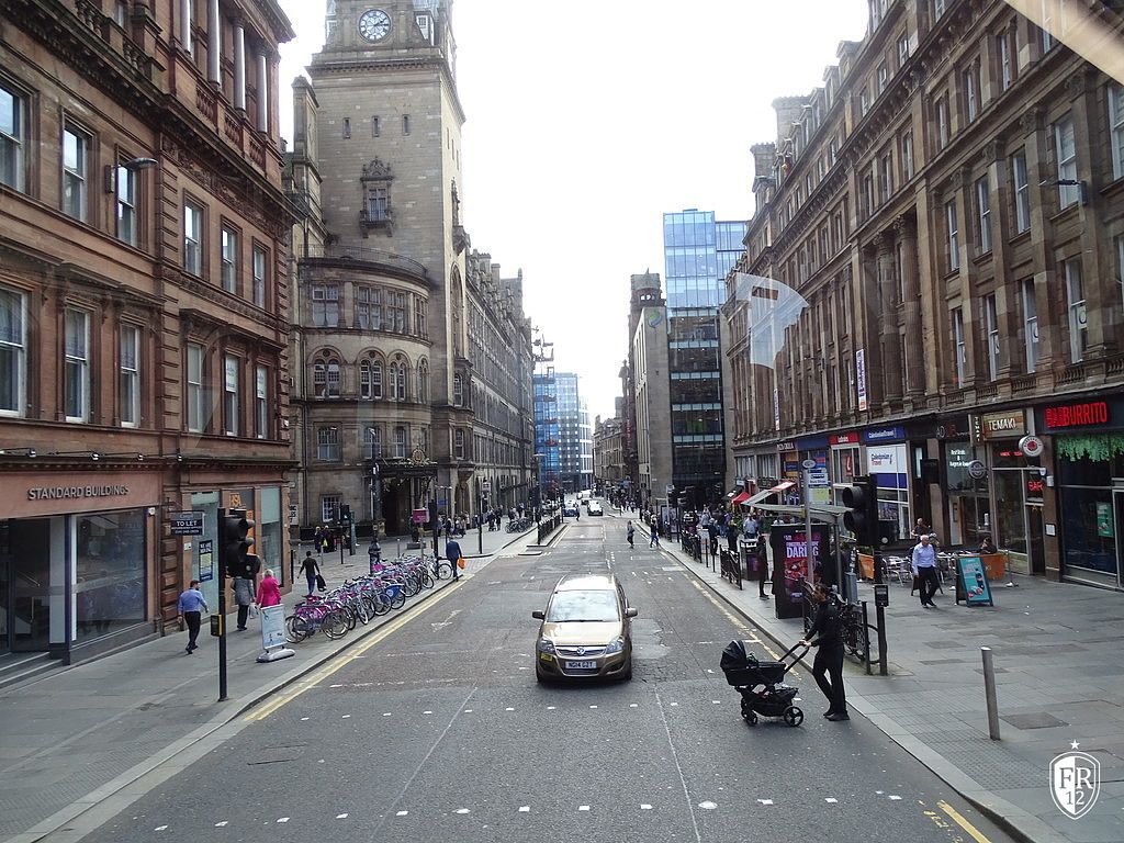 Glasgow dag 1