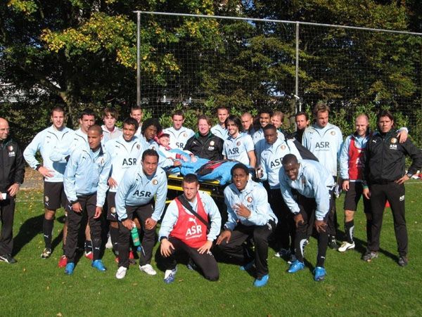 Wens stadionbezoek in vervulling