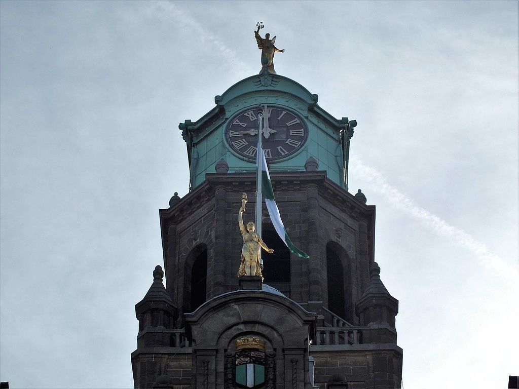Huldiging op de Coolsingel