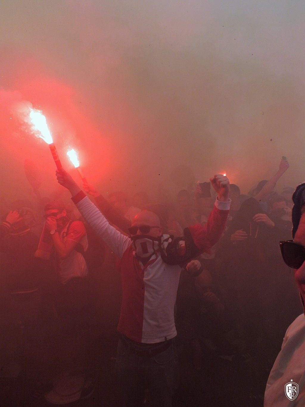 Huldiging op de Coolsingel