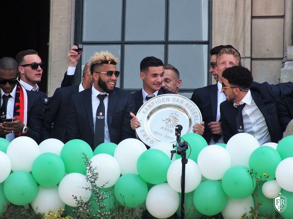 Huldiging op de Coolsingel