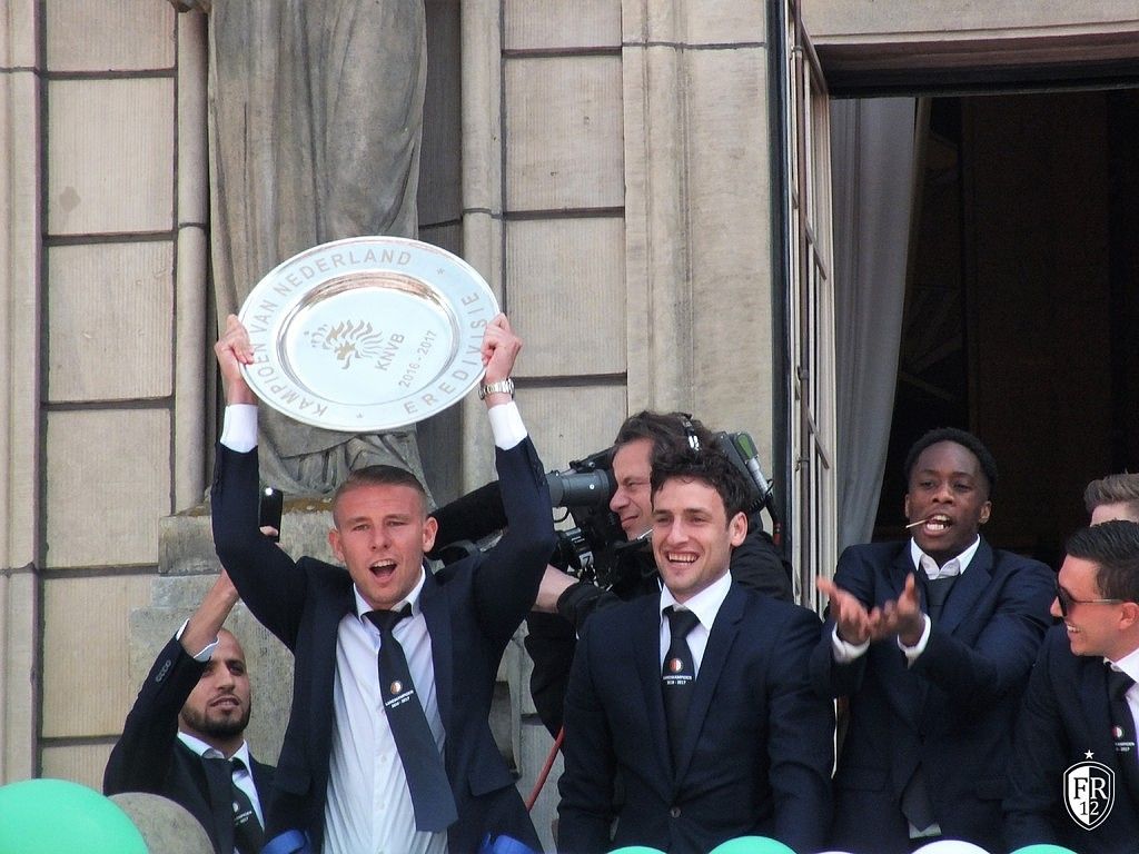 Huldiging op de Coolsingel