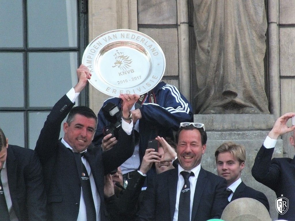 Huldiging op de Coolsingel