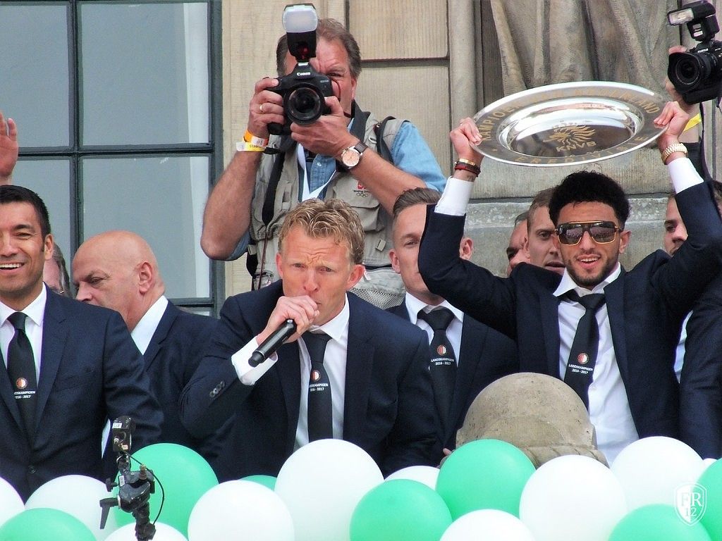 Huldiging op de Coolsingel