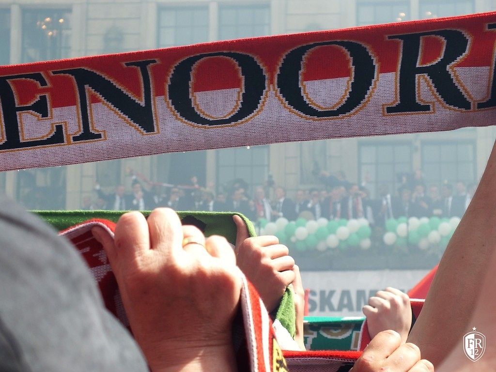 Huldiging op de Coolsingel