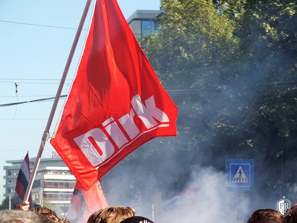 Huldiging op de Coolsingel