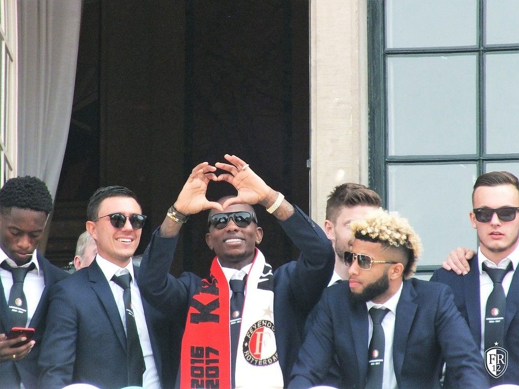 Huldiging op de Coolsingel