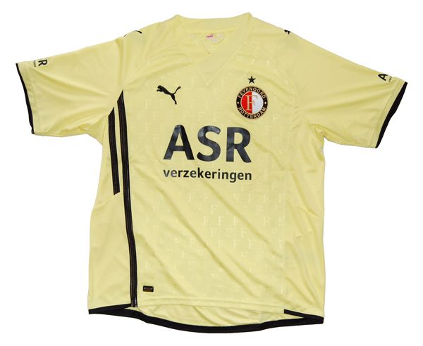 Het gele Feyenoord shirt