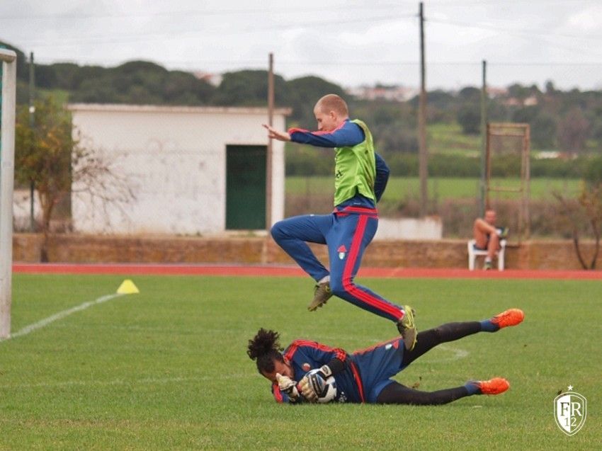 Donderdag training Portugal