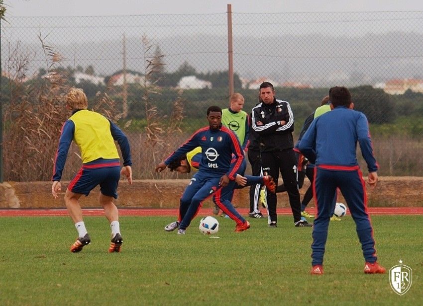 Donderdag training Portugal