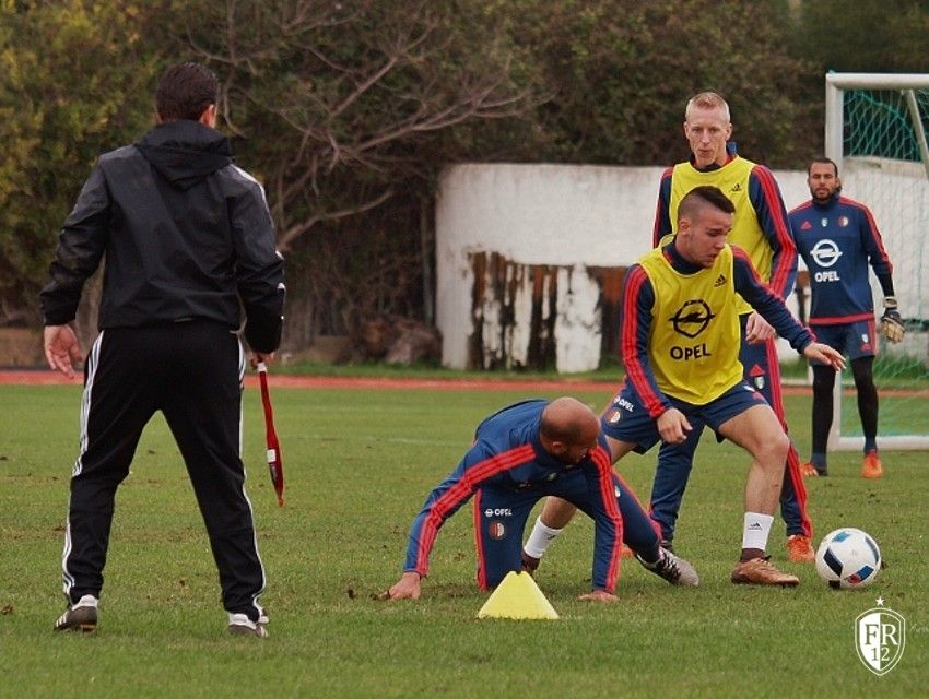 Donderdag training Portugal