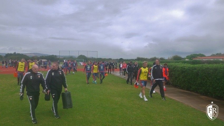 Donderdag training Portugal