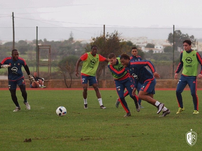 Donderdag training Portugal