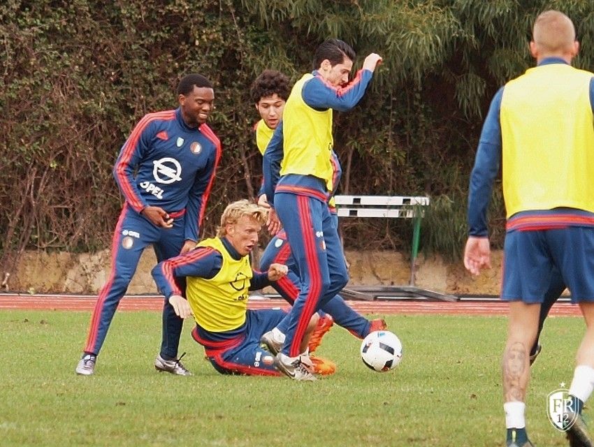 Donderdag training Portugal