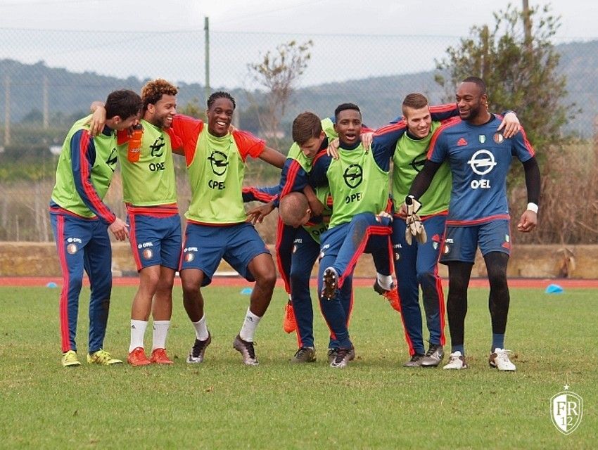 Donderdag training Portugal