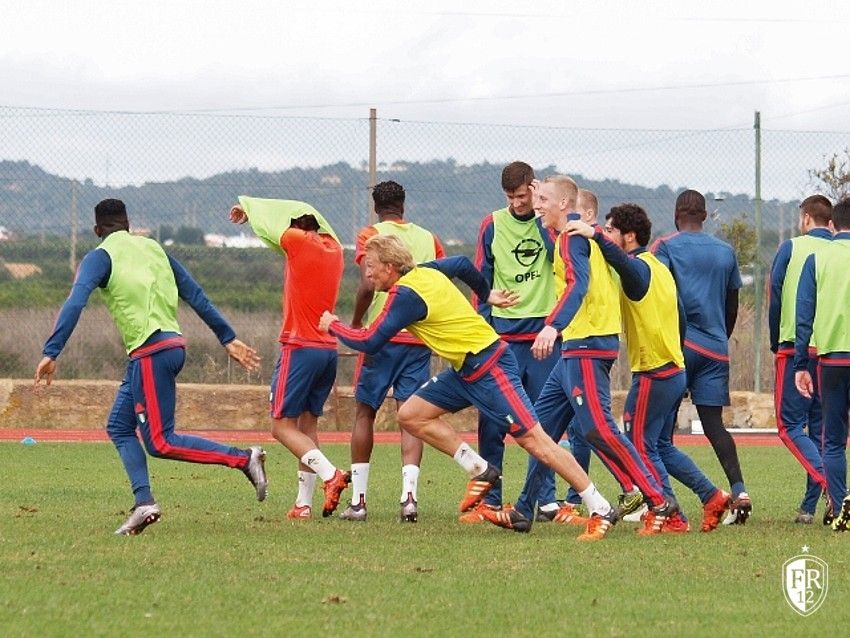 Donderdag training Portugal